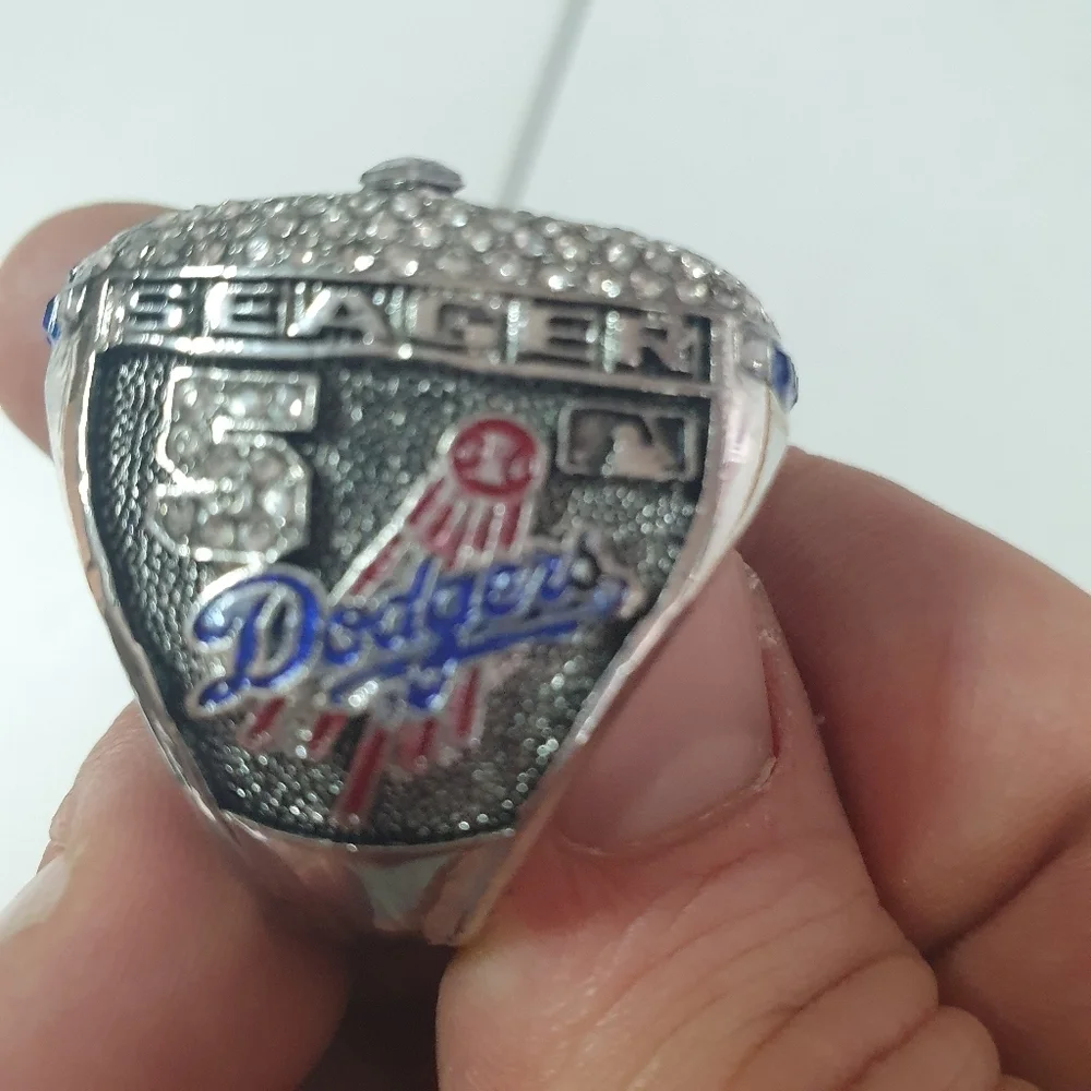 LA Dodgers‎ 2020 Championship Ring Seager MLB Fan Edition